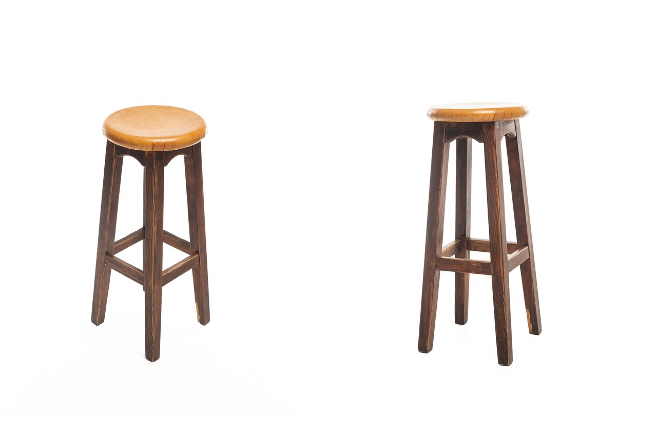 Stool Bar Kayu (Set 2)